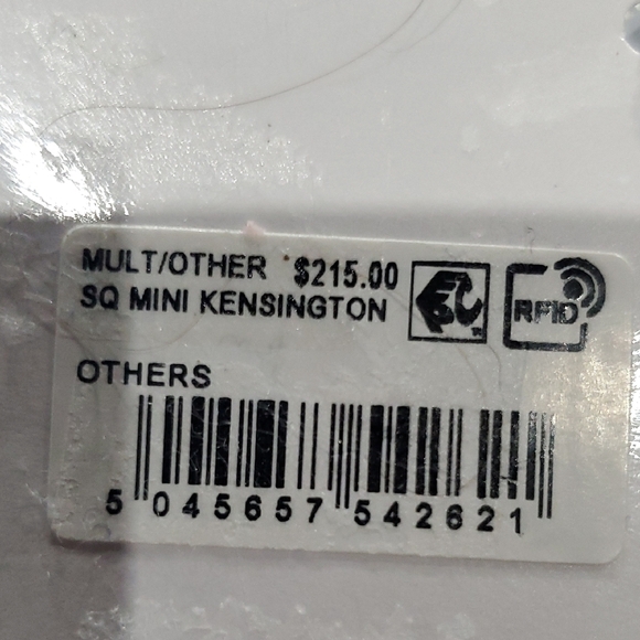 Kurt Geiger Kensington Tan and Pastel Woven Multi Colored Mini Bag - Picture 6 of 15